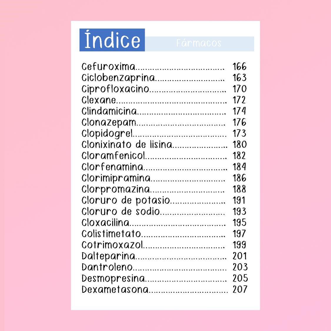 Libreta de Farmacología