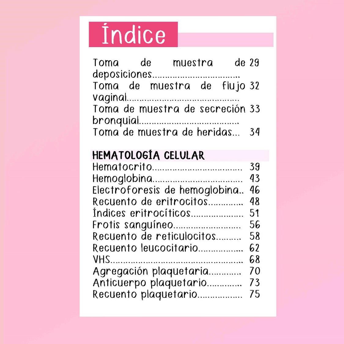 Libreta exámenes de laboratorio de Bolsillo