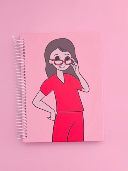 Cuaderno Matrona de lentes