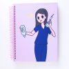 Cuaderno enfermera con sueros