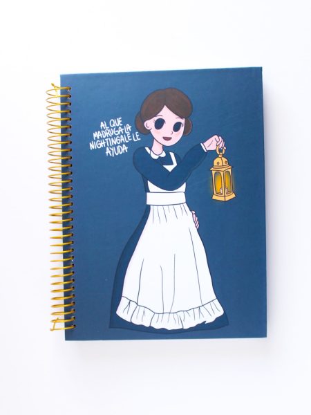 Cuaderno cuadriculado Florence Nightingale