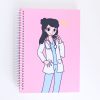 Cuaderno Medicina rosado