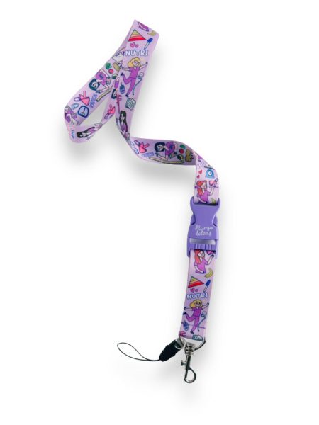 Lanyard Clip Nutricionista