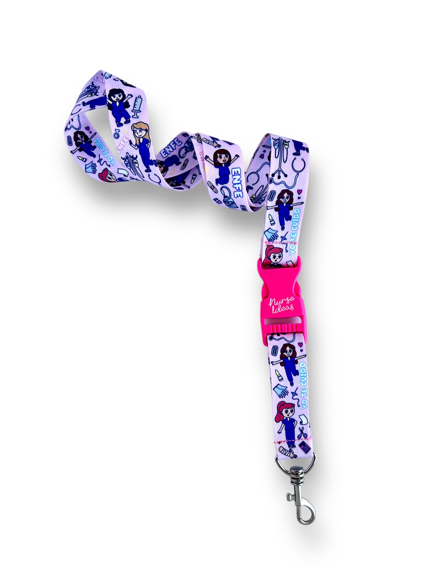 Lanyard clip enfermeras